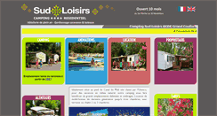 Desktop Screenshot of campingsudloisirs.com